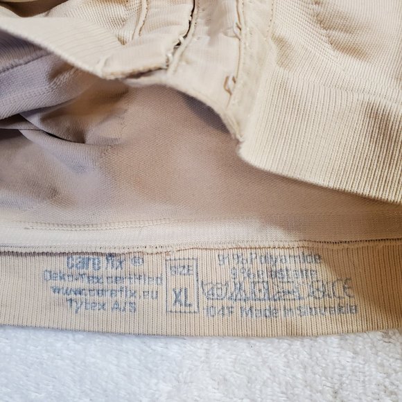 Carefix Women's Bella Front Closure Comfort Sleep Bra Beige Sz XL - Picture 6 of 6